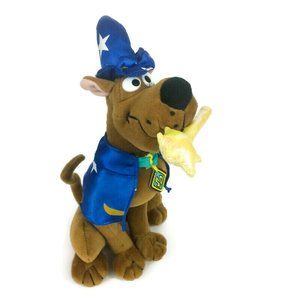 Scooby Doo Wizard Magician Plush 12" Stuffed Animal Toy Network Magic Cape Stars